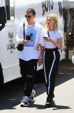 NICOLA PELTZ Out and About in Los Angeles 07/22/2018