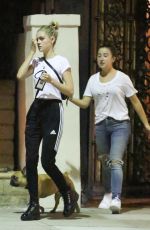 NICOLA PELTZ Out with Her Dog in Beverly Hills 07/26/2018