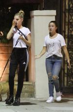 NICOLA PELTZ Out with Her Dog in Beverly Hills 07/26/2018
