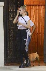 NICOLA PELTZ Out with Her Dog in Beverly Hills 07/26/2018