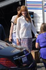 NICOLE KIDMAN on the Set of Big Little Lies in Los Angeles 07/28/2018