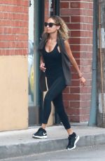 NICOLE RICHIE in Tights Heading to a Gym in Studio City 07/10/2018