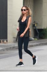 NICOLE RICHIE in Tights Heading to a Gym in Studio City 07/10/2018