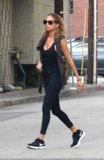NICOLE RICHIE in Tights Heading to a Gym in Studio City 07/10/2018