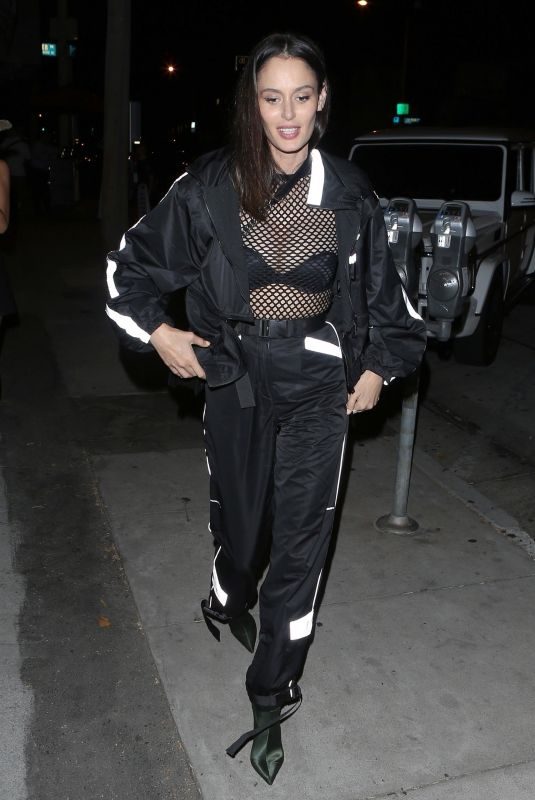 NICOLE TRUNFIO at Craig’s Restaurant in West Hollywood 07/10/2018