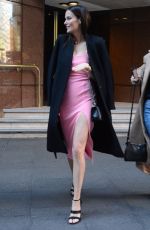 NICOLE TRUNFIO Leaves Morning Show in Sydney 07/16/2018