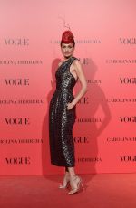 NIEVES ALVAREZ at Vogue Spain 30th Anniversary Party in Madrid 07/12/2018