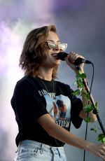 NINA NESBITT Performs at Wireless Festival in Finsbury Park in London 07/08/2018