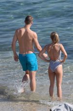 NINA NEUER in Swimsuit at a Beach in Mykonos 07/06/2018