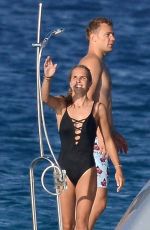 NINA NEUER in Swimsuit on Holiday in Formentera 07/16/2018