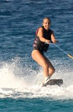 NINA NEUER in Swimsuit on Holiday in Formentera 07/16/2018