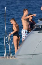 NINA NEUER in Swimsuit on Holiday in Formentera 07/16/2018