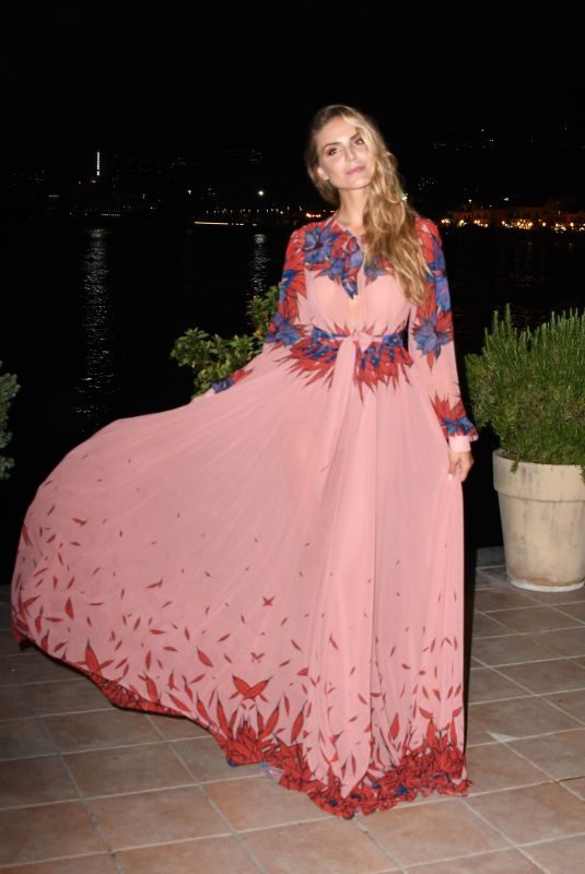 NINA SENICAR at Ischia Global Opening Dinner Gala at Hotel Regina Isabella 07/15/2018