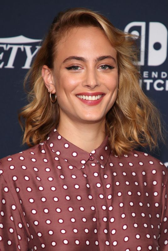 NORA ARNEZEDER at Variety Studio at Comic-con in San Diego 07/19/2018