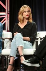NORA ARNEZEDER at Youtube Premium Origin TV Show Panel at TCA Summer Tour in Los Angeles 07/27/2018