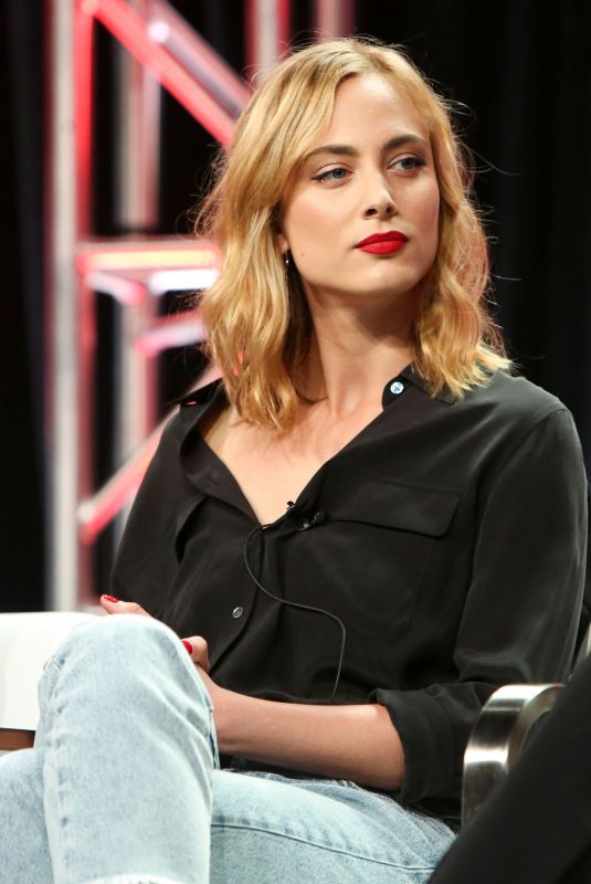 NORA ARNEZEDER at Youtube Premium Origin TV Show Panel at TCA Summer Tour in Los Angeles 07/27/2018