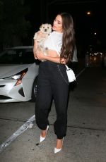 OLIVIA CULPO Out for Dinner in West Hollywood 07/28/2018