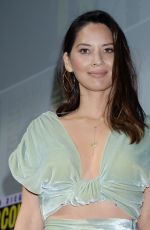 OLIVIA MUNN at The Predator Panel at Comic-con in San Diego 07/19/2018