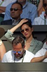 OLIVIA MUNN at Wimbledon Tennis Tournament in London 07/06/2018