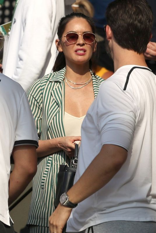 OLIVIA MUNN at Wimbledon Tennis Tournament in London 07/06/2018