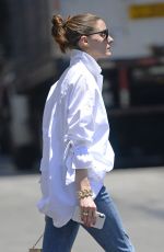 OLIVIA PALERMO Out and About in New York 07/10/2018