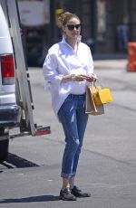 OLIVIA PALERMO Out and About in New York 07/10/2018