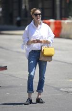 OLIVIA PALERMO Out and About in New York 07/10/2018