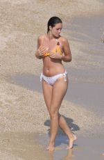 ORIANA SABATINI in Bikini at a Beach in Mykonos 07/26/2018