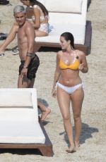 ORIANA SABATINI in Bikini at a Beach in Mykonos 07/26/2018