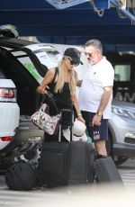 PARIS HILTON Arrives in Ibiza 07/01/2018