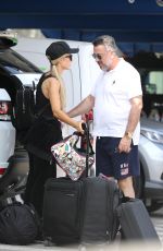 PARIS HILTON Arrives in Ibiza 07/01/2018