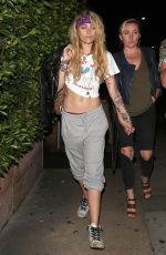 PARIS HILTON at Giorgio Baldi in Santa Monica 07/26/2018