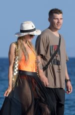 PARIS HILTON on Vacation in Mykonos, 07/10/2018