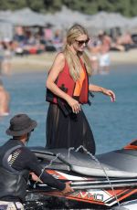 PARIS HILTON on Vacation in Mykonos, 07/10/2018