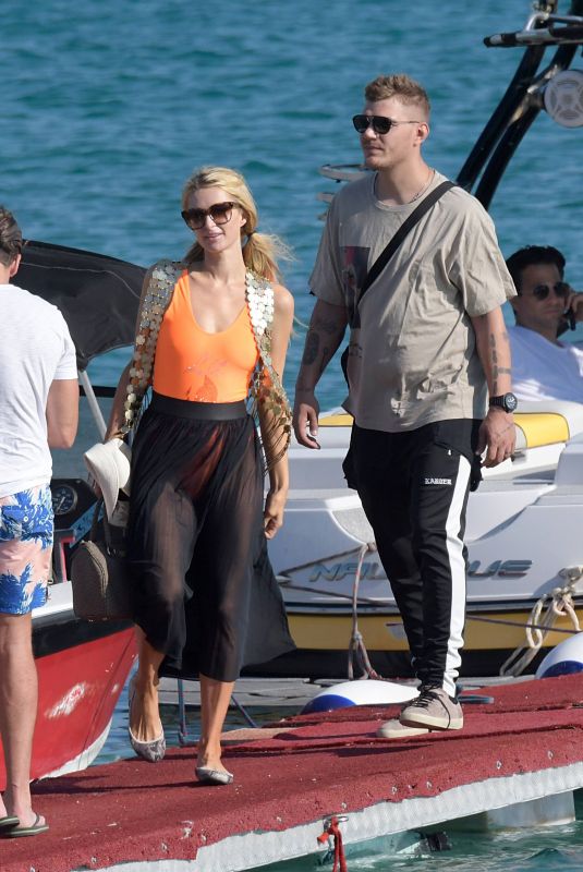 PARIS HILTON on Vacation in Mykonos, 07/10/2018