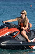 PARIS HILTON on Vacation in Mykonos, 07/10/2018