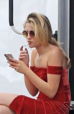 PARIS JACKSON at a Smoke Break at a Photoshoot in Los Angeles 07/17/2018
