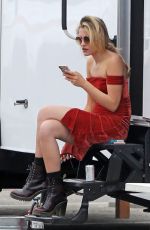 PARIS JACKSON at a Smoke Break at a Photoshoot in Los Angeles 07/17/2018