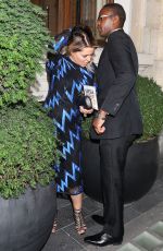 PATSY KENSIT Leaves Miu Miu Cruise Collection in Paris 06/30/2018