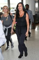 PATTI STANGER at Los Angeles International Airport 07/27/2018