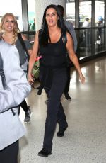 PATTI STANGER at Los Angeles International Airport 07/27/2018