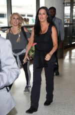 PATTI STANGER at Los Angeles International Airport 07/27/2018