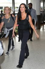 PATTI STANGER at Los Angeles International Airport 07/27/2018