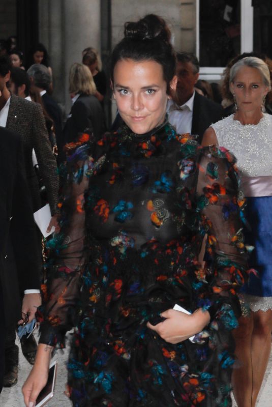 PAULINE DUCRUET at Valentino Show at 2018 Haute Couture Fashion Week in Paris 07/04/2018