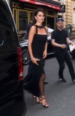 PENELOPE CRUZ Arrives at Atelier Swarovski Cocktail Party in Paris 07/02/2018