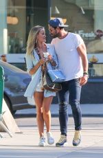 PETA MURGATROYD and Maksim Chmerkovskiy Out for Gelato in New York 07/11/2018