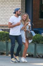 PETA MURGATROYD and Maksim Chmerkovskiy Out for Gelato in New York 07/11/2018