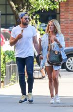 PETA MURGATROYD and Maksim Chmerkovskiy Out for Gelato in New York 07/11/2018