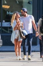 PETA MURGATROYD and Maksim Chmerkovskiy Out for Gelato in New York 07/11/2018