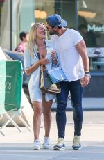 PETA MURGATROYD and Maksim Chmerkovskiy Out for Gelato in New York 07/11/2018